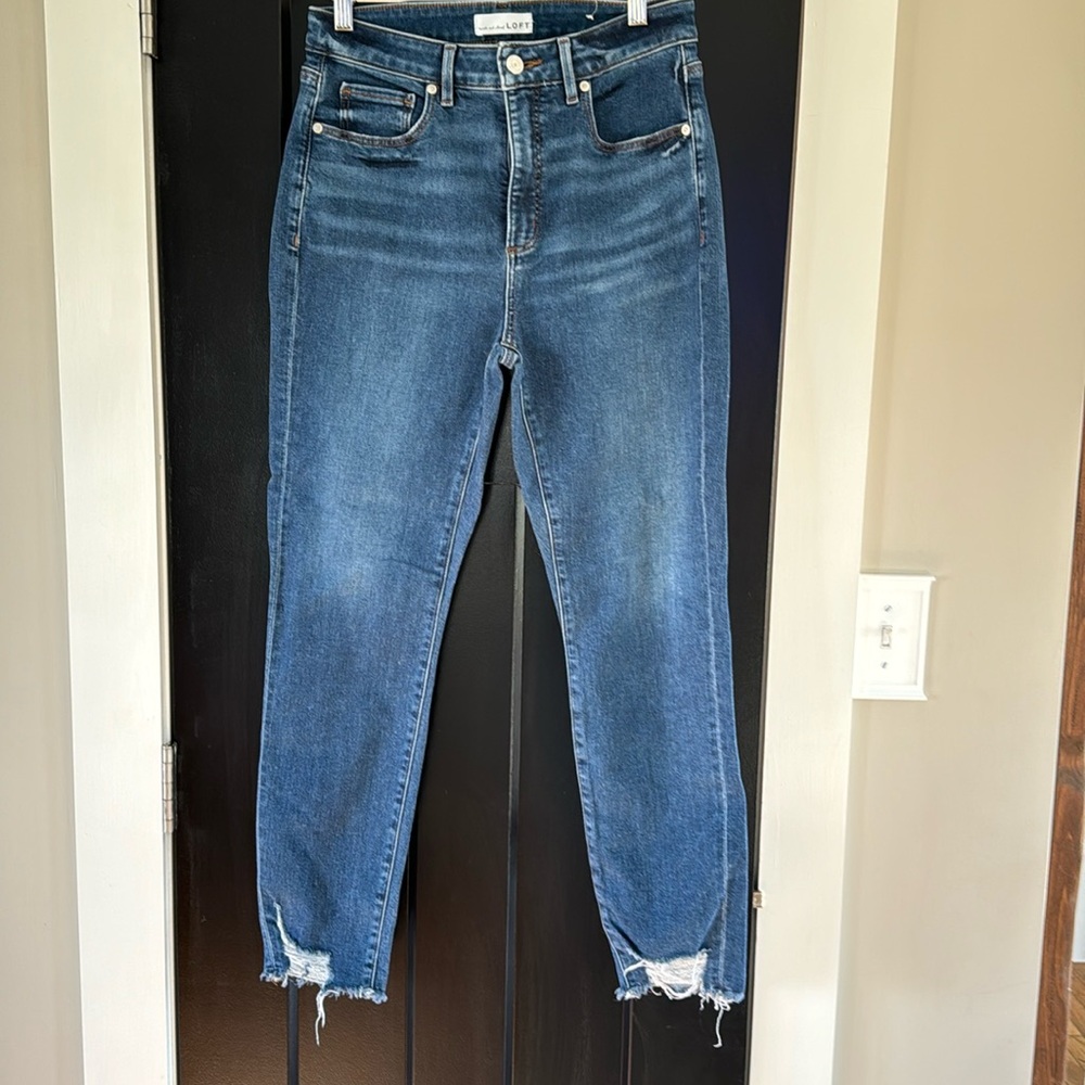 Loft curvy jeans